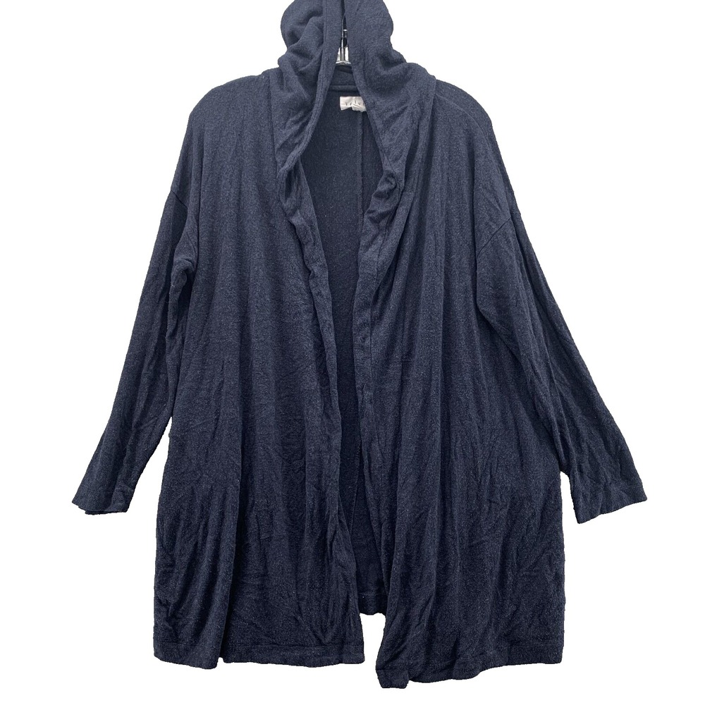 Velvet by Graham & Spencer Cardigan Women's XS Hood Wrap Corpcore Academia Boho
